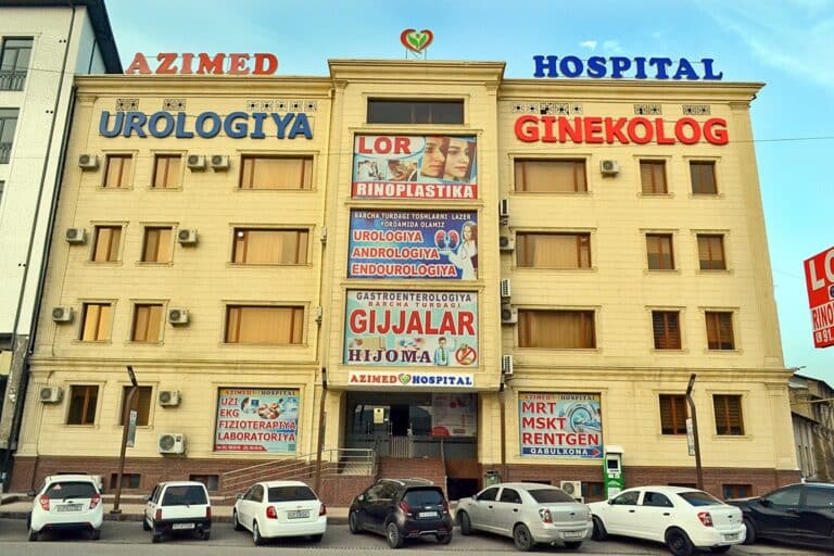 Медицинские услуги клиники Azimed в Бухаре